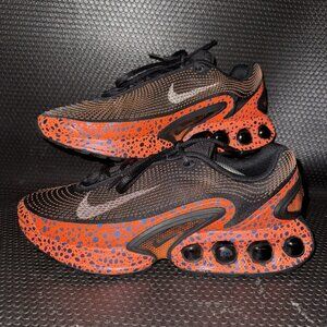 Nike Air Max DN Premium Electric Safari Black Orange Sneakers Mens Size 12.5